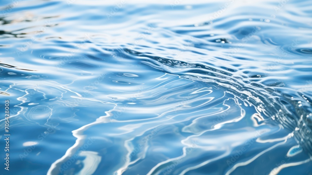 Ripples in ocean water. water background. Generative AI Ripples in ocean water. water background. Generative AI