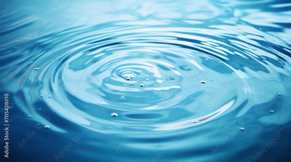 Ripples in ocean water. water background. Generative AI