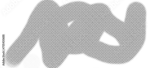 illustration dots of a background