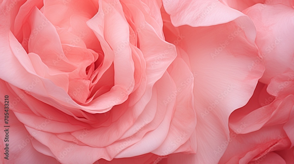 a detailed macro photograph focusing on the delicate veins and textures of a Modern Garden Rose's petals