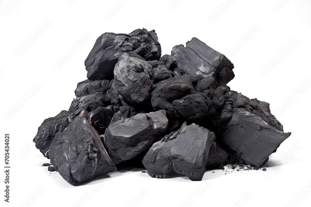 Coal isolated on transparent background png