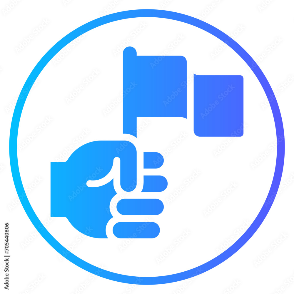 mission gradient icon mission gradient icon