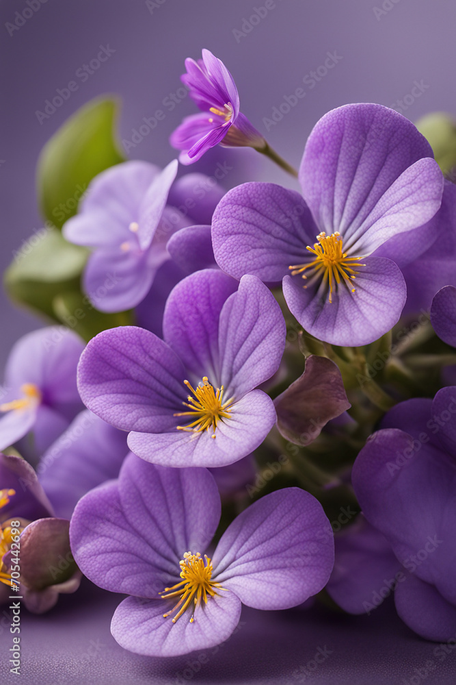 Violets flower beautiful purple color bluebell Violets flower beautiful purple color bluebell