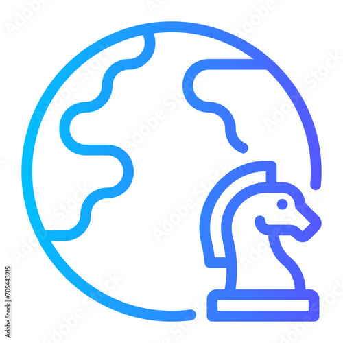 tactic gradient icon