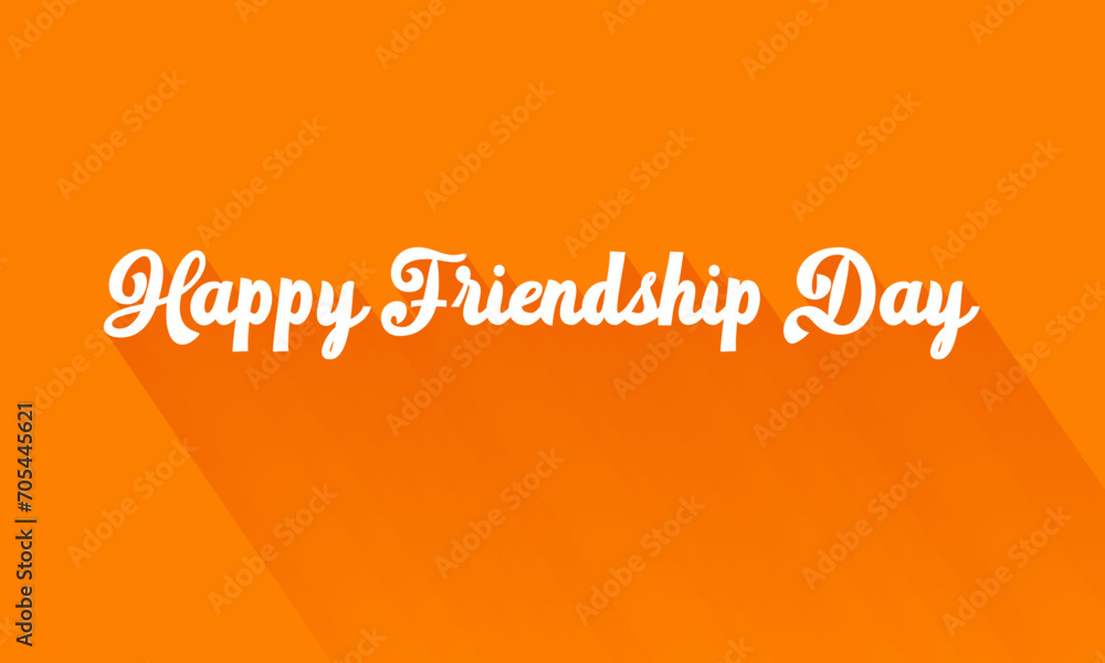 National Friendship Day February celebrated on 11th February. Vector banner, flyer, poster and social medial template design.
