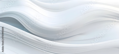 Simple minimalist white wave Business Background