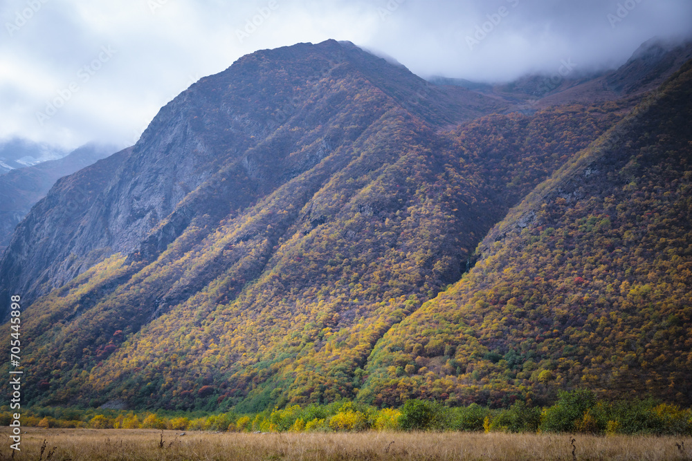 Autumn mountain landscape