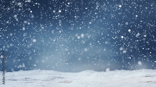 Winter Background with Copy Space. Winter, Snow, Snowflakes, Snowflake, Ice, Frozen, Decorations 