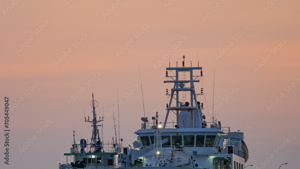 Fototapeta premium ship in port