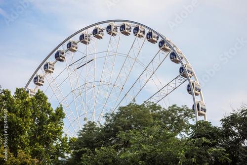 Ferris wheel in Budapest, Hungary © Xavier Allard