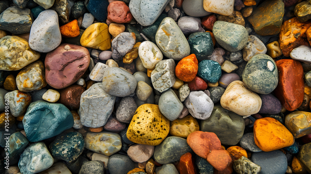colourful gravel texture background colourful gravel texture background