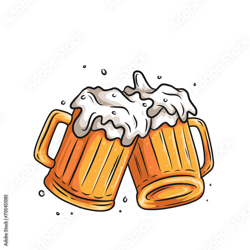 Fotografía Beer mug with beer for beer lover