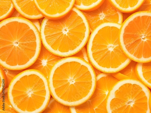 Orange slices background 