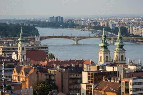 View over the Danube in Budapest, Hungary