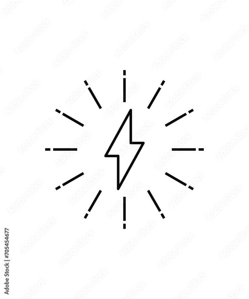 electricity icon, vector best line icon. electricity icon, vector best line icon.
