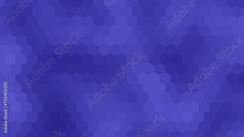 Simple and classy Blue color hexagonal shape tiles background, hexa shapes geometrical background photo