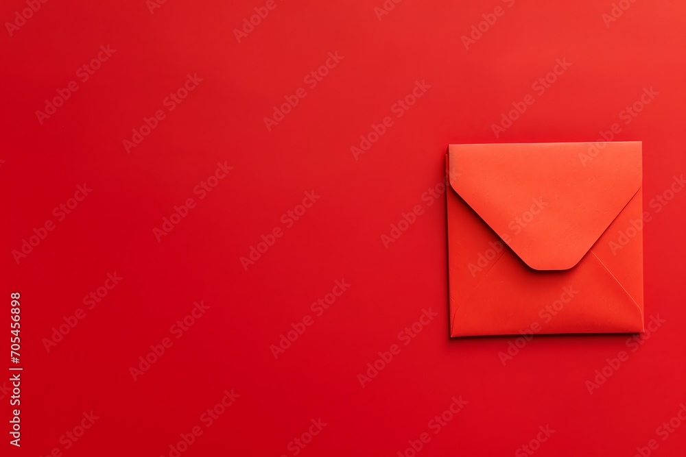 chinese new year envelope on red background with copy space chinese new year envelope on red background with copy space