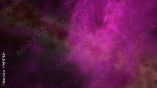 Space nebula.
