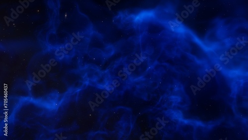 nebula gas cloud in deep outer space 