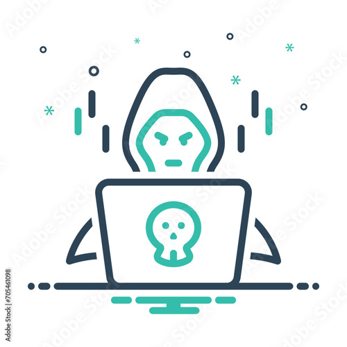 Mix icon for crime