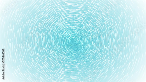 Blue circular lines abstract hi-tech geometry background