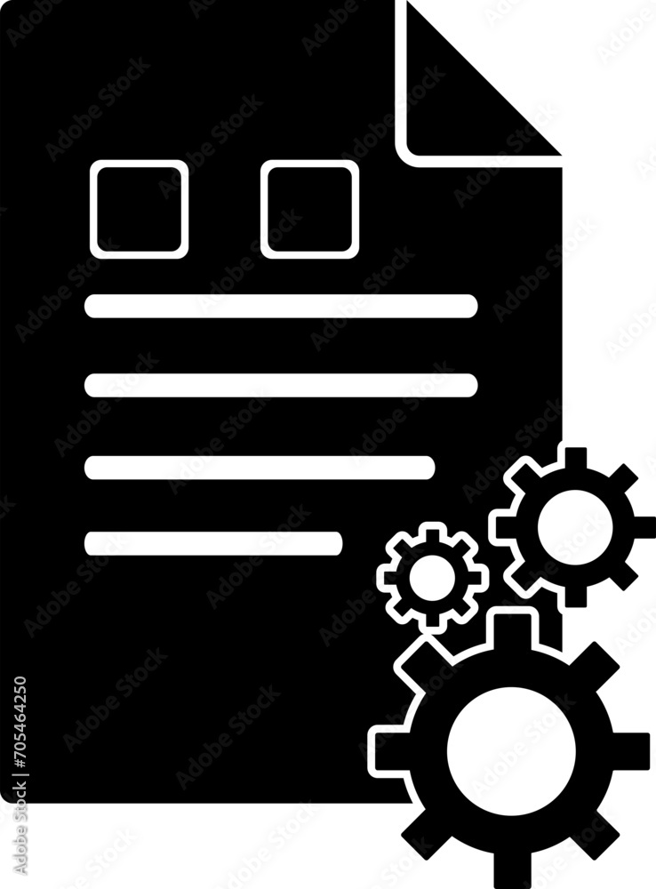 Project Manangement Outline Icon Project Manangement Outline Icon