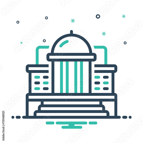 Mix icon for parliamentary