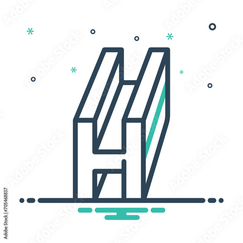 Mix icon for beam