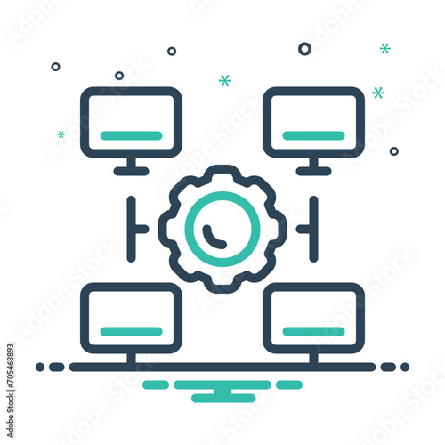 Mix icon for operating
