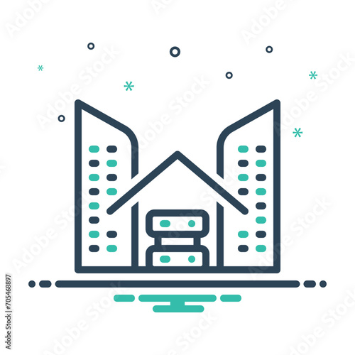 Mix icon for premises