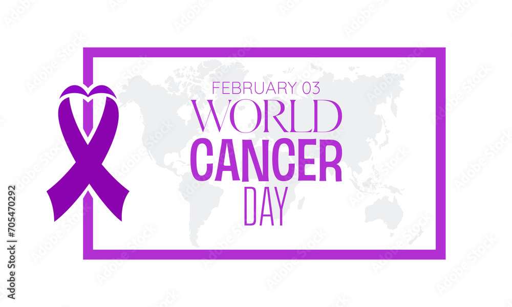 World Cancer Day observed every year on 4th february. Vector health banner, flyer, poster and social medial template design. World Cancer Day observed every year on 4th february. Vector health banner, flyer, poster and social medial template design.