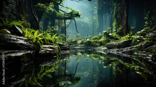 beautiful rainforest