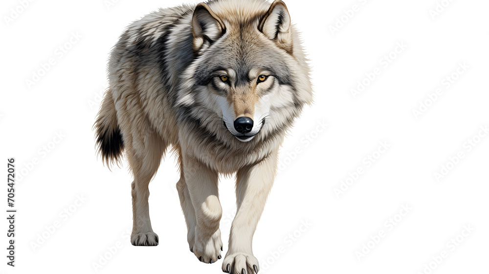 Obraz premium Wolf PNG, Wild Canine, Wolf Image, Majestic Predator, Wildlife Photography, Conservation Icon, Forest Habitat, Animal Close-up