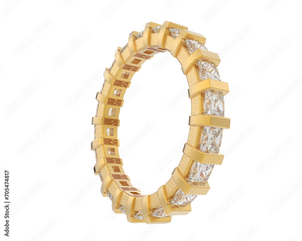 Jewelry isolated on background. 3d rendering - illustration Jewelry isolated on background. 3d rendering - illustration