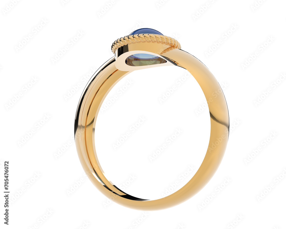 Jewelry isolated on background. 3d rendering - illustration Jewelry isolated on background. 3d rendering - illustration