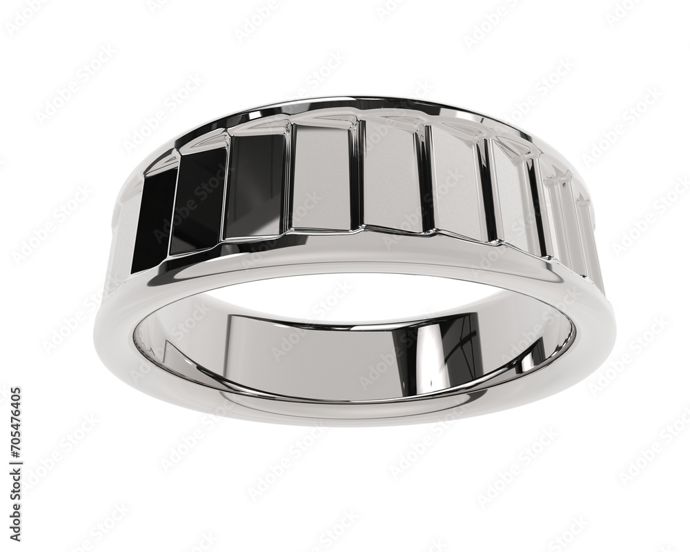 Fototapeta premium Jewelry isolated on background. 3d rendering - illustration