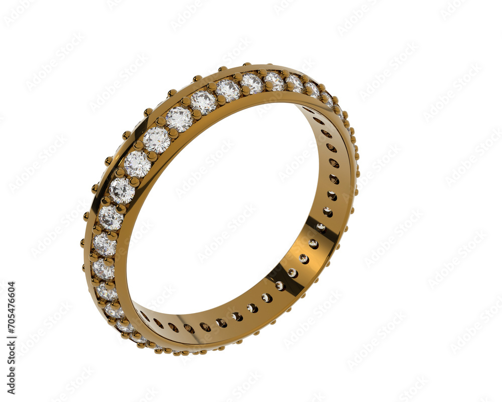 Jewelry isolated on background. 3d rendering - illustration Jewelry isolated on background. 3d rendering - illustration