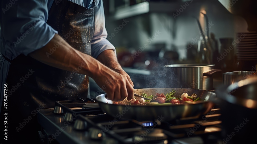 Close up photo of cooking, AI generated Image Close up photo of cooking, AI generated Image