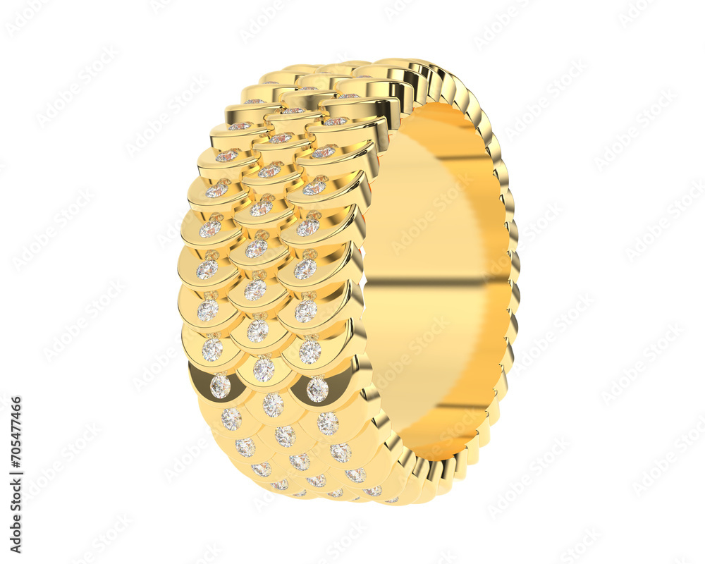 Jewelry isolated on background. 3d rendering - illustration Jewelry isolated on background. 3d rendering - illustration