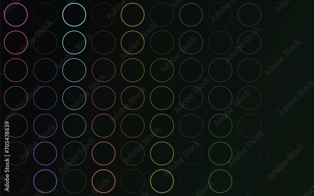 Free vector black with circles background Free vector black with circles background