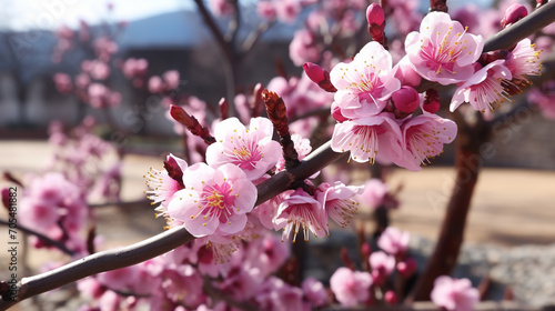 pink cherry blossom