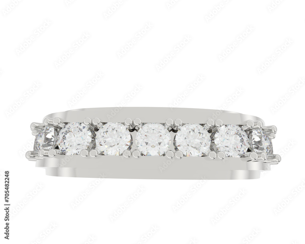 Jewelry isolated on background. 3d rendering - illustration Jewelry isolated on background. 3d rendering - illustration
