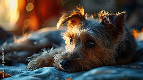 Scruffy Adult Blue Gold Yorkshire Terrier, Desktop Wallpaper Backgrounds, Background HD For Designer
