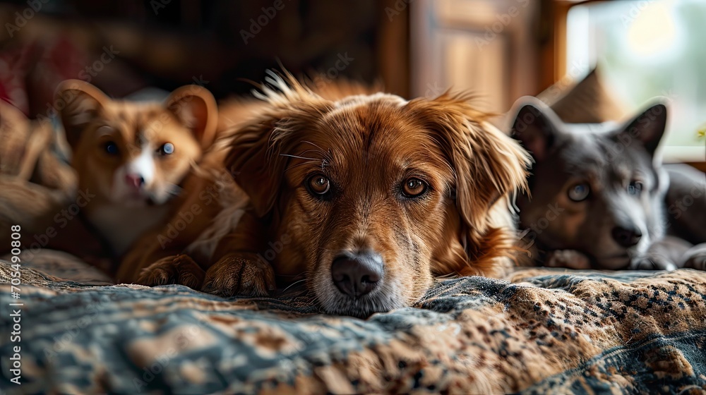 Golden Retriever British Shorthair Accompany Their, Desktop Wallpaper Backgrounds, Background HD For Designer Golden Retriever British Shorthair Accompany Their, Desktop Wallpaper Backgrounds, Background HD For Designer