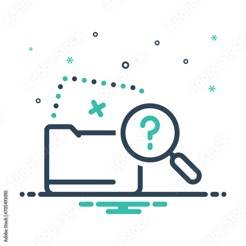 Mix icon for missing data