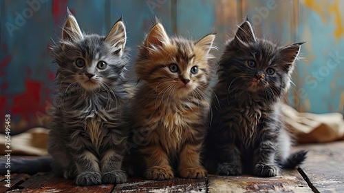 Funny Gray Kittens Smiling Dogs, Desktop Wallpaper Backgrounds, Background HD For Designer