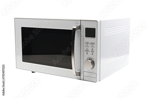 Efficient Countertop Microwave Render Isolated on Transparent Background