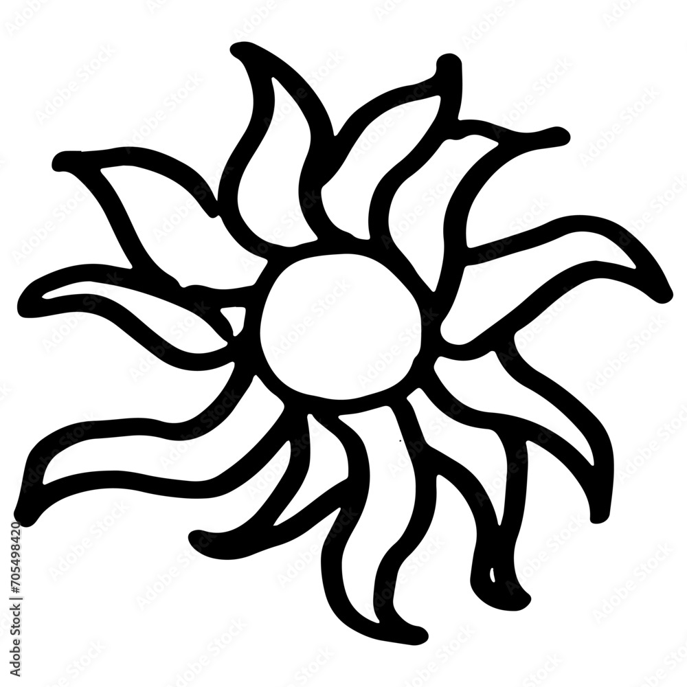 Doodle Sun Scribble. Vector solar symbols set for logo design. Doodle Sun Scribble. Vector solar symbols set for logo design.