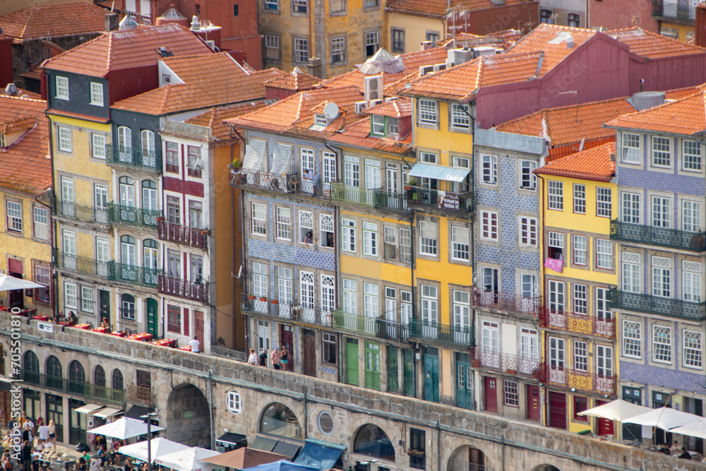 View of Porto from Dom Luis bridge