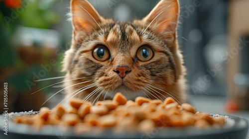 Cat Dog Looking Camera Front Food, Desktop Wallpaper Backgrounds, Background HD For Designer